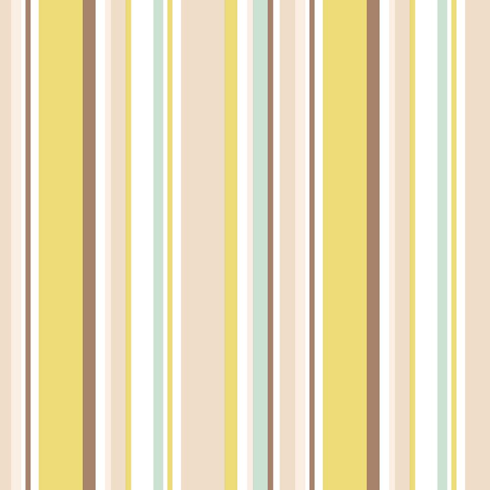 Patton Wallcoverings JJ38045 Rewind Step Stripe In Mint Green, Lime And Brown Wallpaper